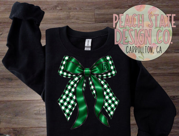 School Spirit Bow Sweatshirts