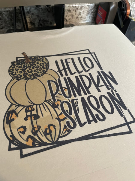 Hello Pumpkin Season