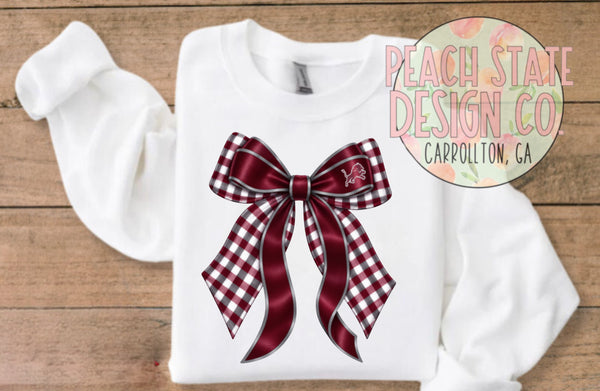 School Spirit Bow Sweatshirts