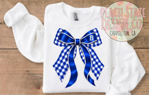 School Spirit Bow Sweatshirts