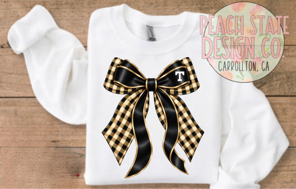 School Spirit Bow Sweatshirts
