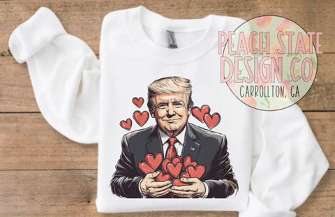 Trump Valentine sweatshirt