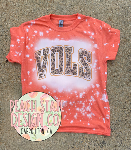 VOLS bleached tee