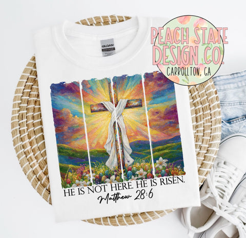 He is not here. He is Risen.