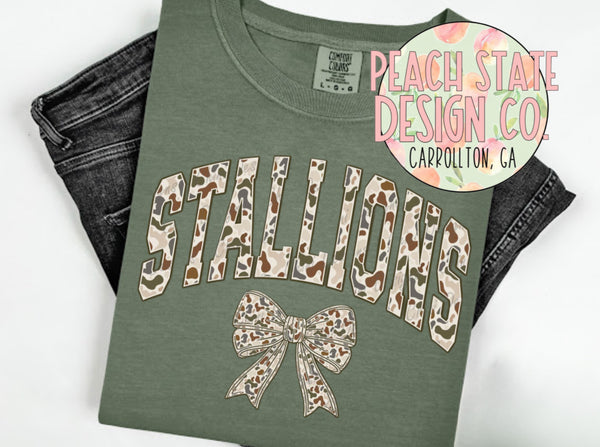 Stallions Camo Tees
