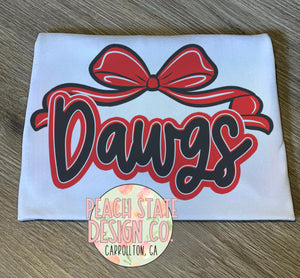 Dawgs w/bow