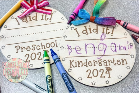 I did it! School keepsake