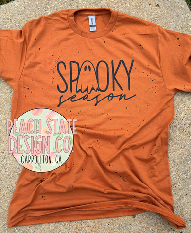 Spooky Season splatter tee ($15 Friday)
