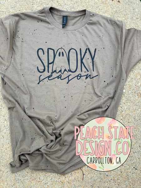 Spooky Season splatter tee ($15 Friday)