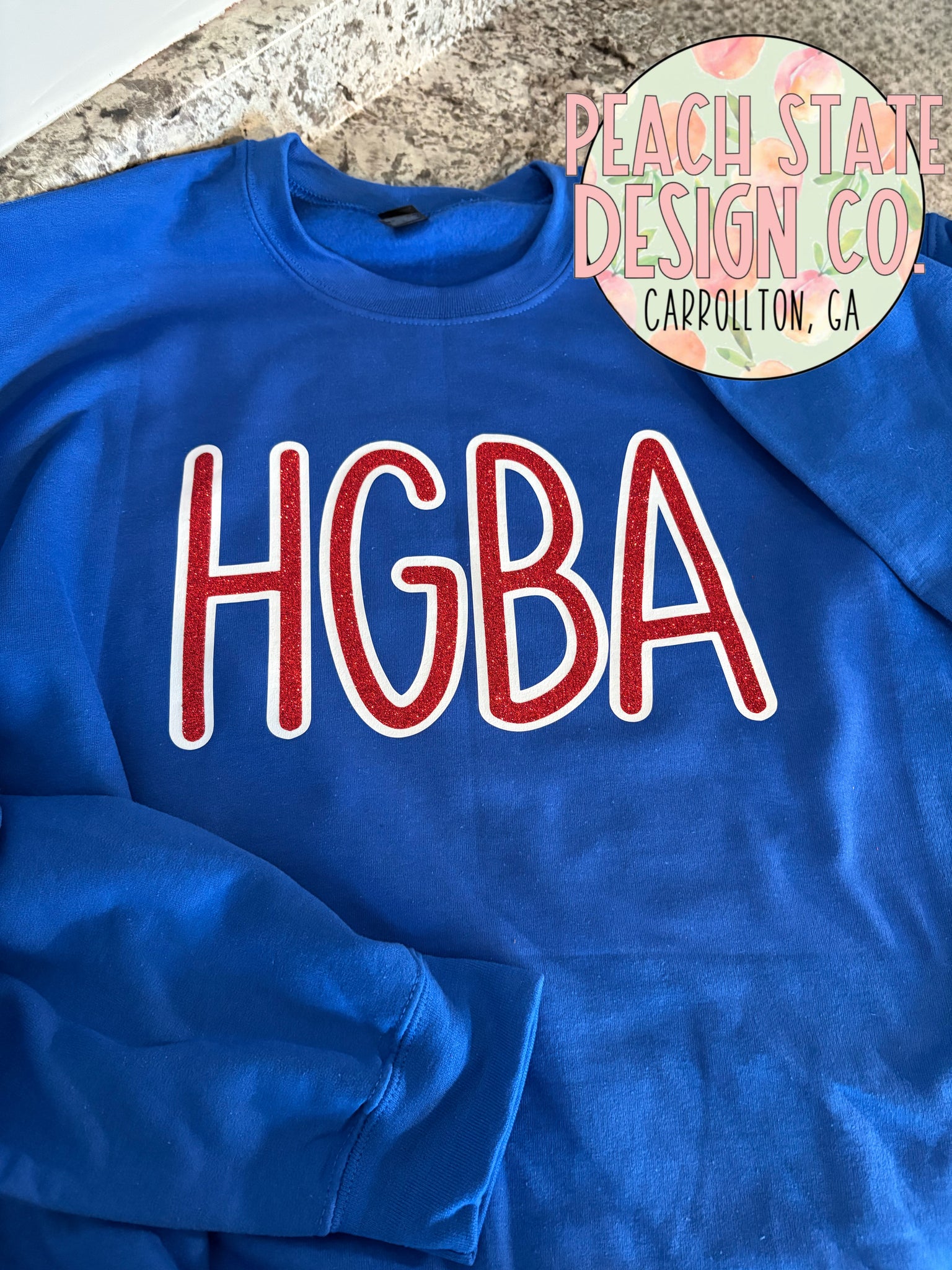 HGBA glitter sweatshirt