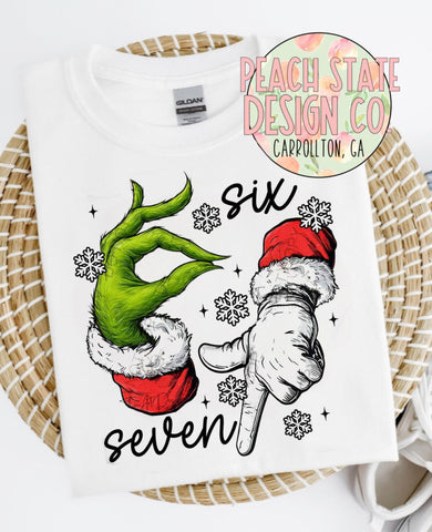 Six Seven Christmas tee