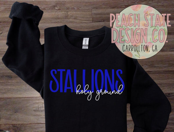 Holy Ground Stallions sweatshirt (New 2026)