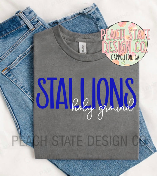 Holy Ground Stallions shirt (New 2026)