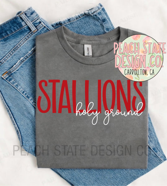 Holy Ground Stallions shirt (New 2026)