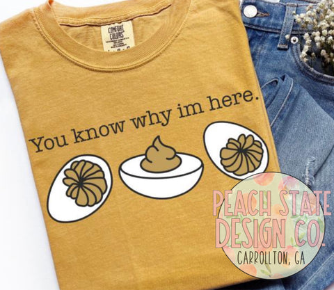 You know why I’m here (Deviled Eggs)
