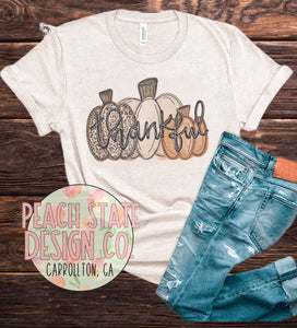 Thankful Pumpkin Trio