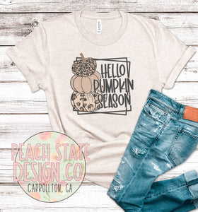 Hello Pumpkin Season
