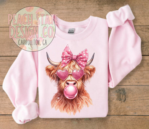 Valentine Highland Cow