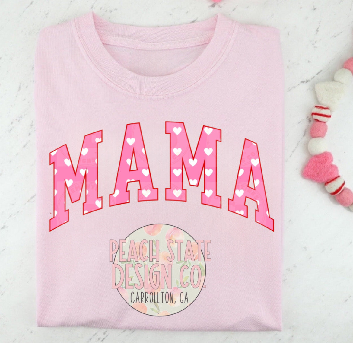 Valentine hearts tee