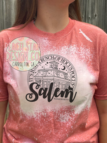 Salem, Massachusetts tee (Hocus Pocus)