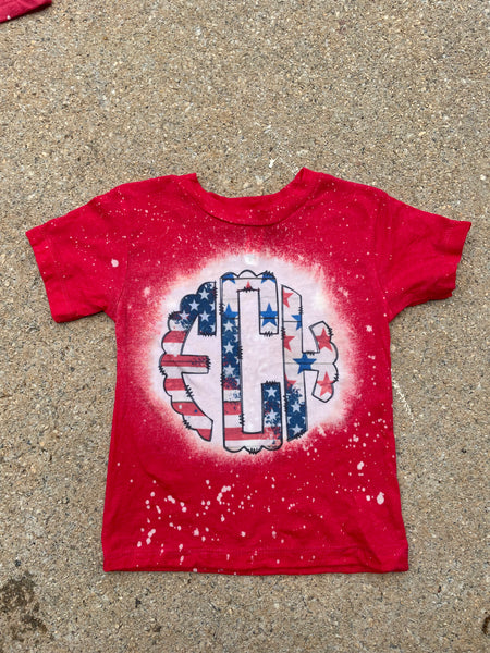 4th of July monogram