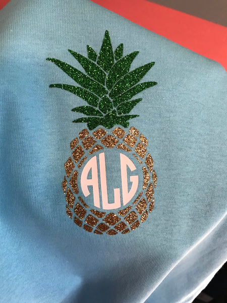 Pineapple Monogram Tee
