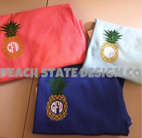 Pineapple Monogram Tee