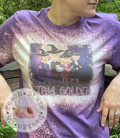 Stay Golden Halloween tee