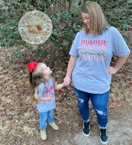 Mama/Mini Valentine Tees