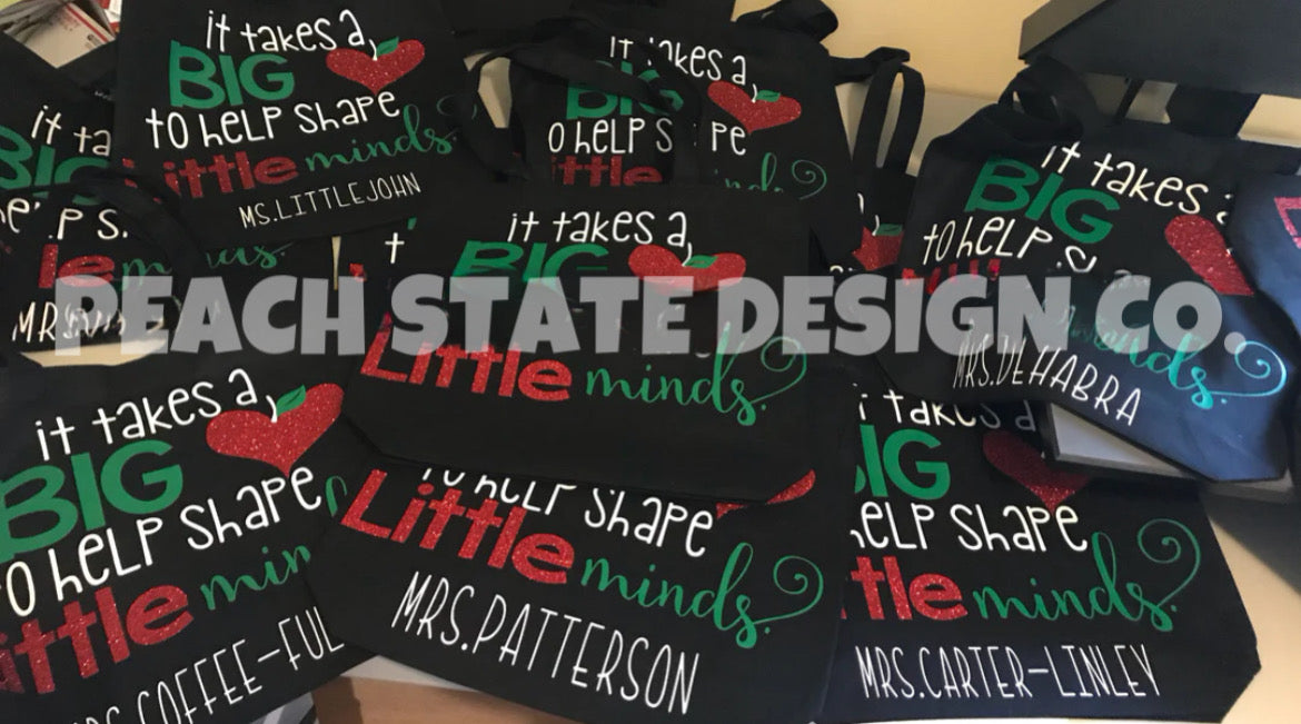Teacher quote tote