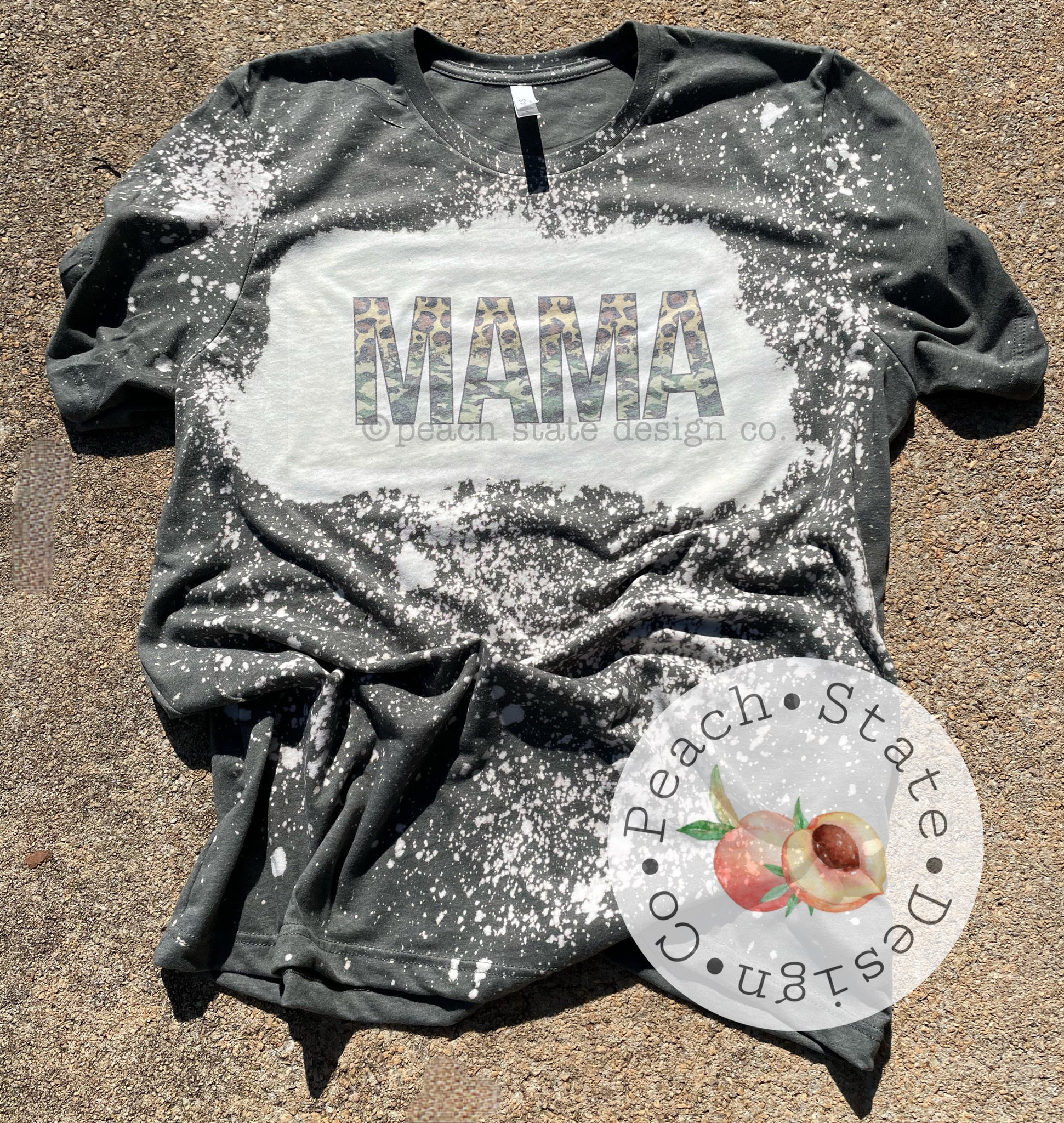 Mama — Cheetah & Camo tee