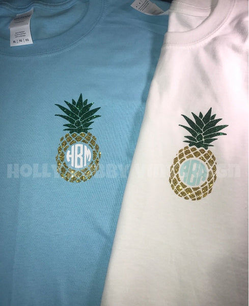 Pineapple Monogram Tee