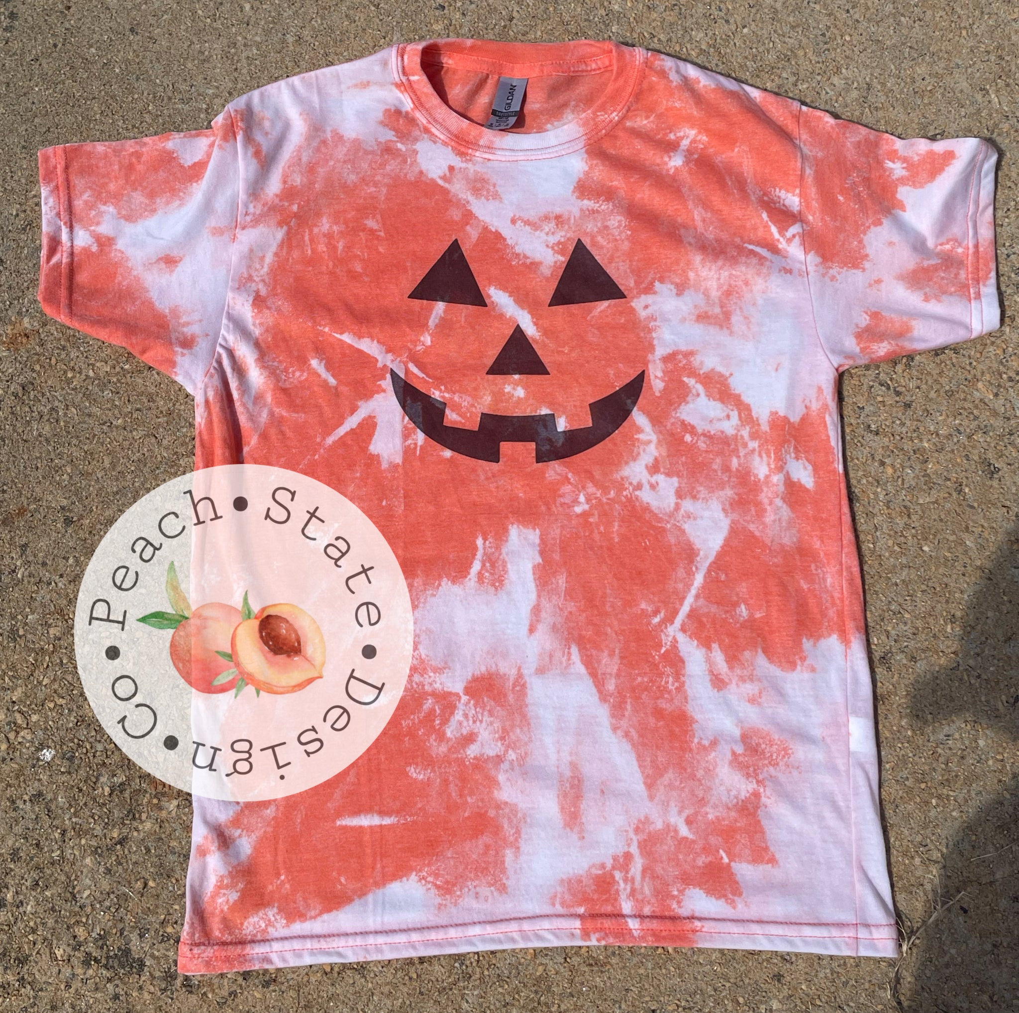 Pumpkin face tee