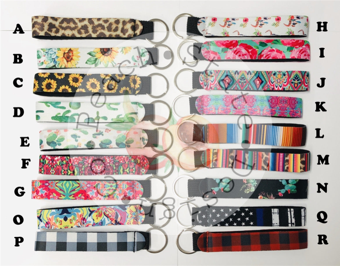 Personalized Pattern Keychains