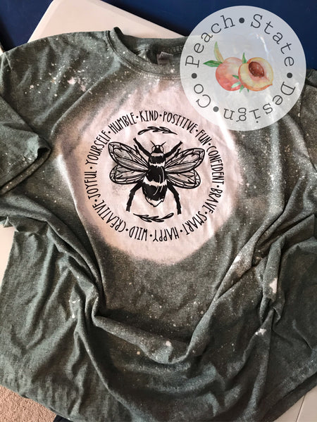 Bee EVERYTHING [bleached tee]