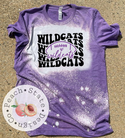 Wildcats football tee