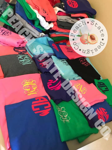 Monogrammed “Pocket” Shirts
