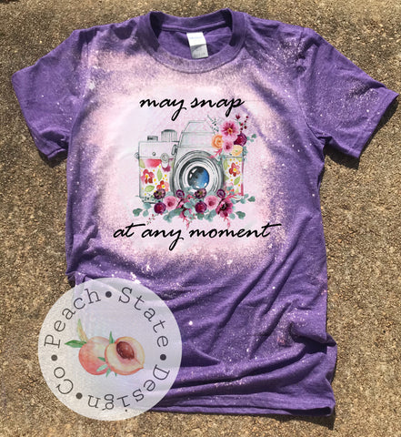 May snap at any moment tee