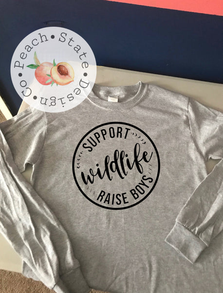 Support Wildlife, Raise Boys