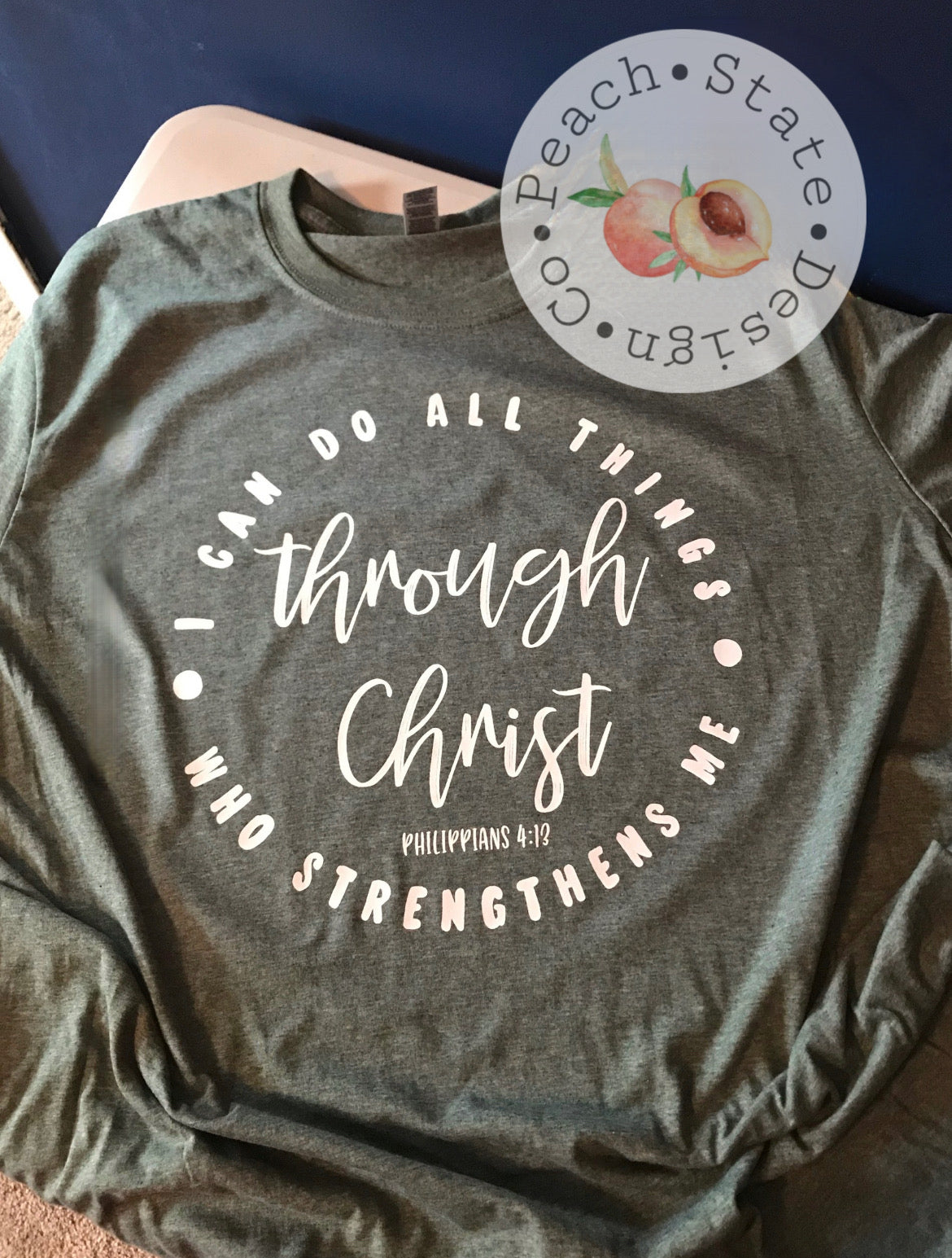 I can do all things THROUGH CHRIST