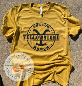 Yellowstone- Dutton Ranch tee