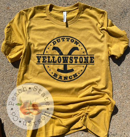 Yellowstone- Dutton Ranch tee