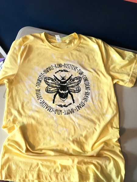 Bee EVERYTHING [bleached tee]
